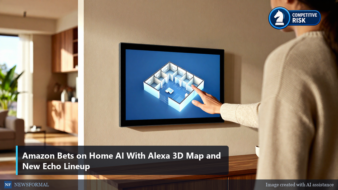Amazon Bets on Home AI With Alexa 3D Map and New Echo Lineup