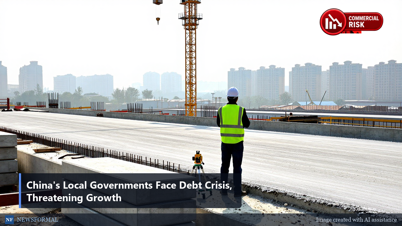 China's Local Governments Face Debt Crisis, Threatening Growth