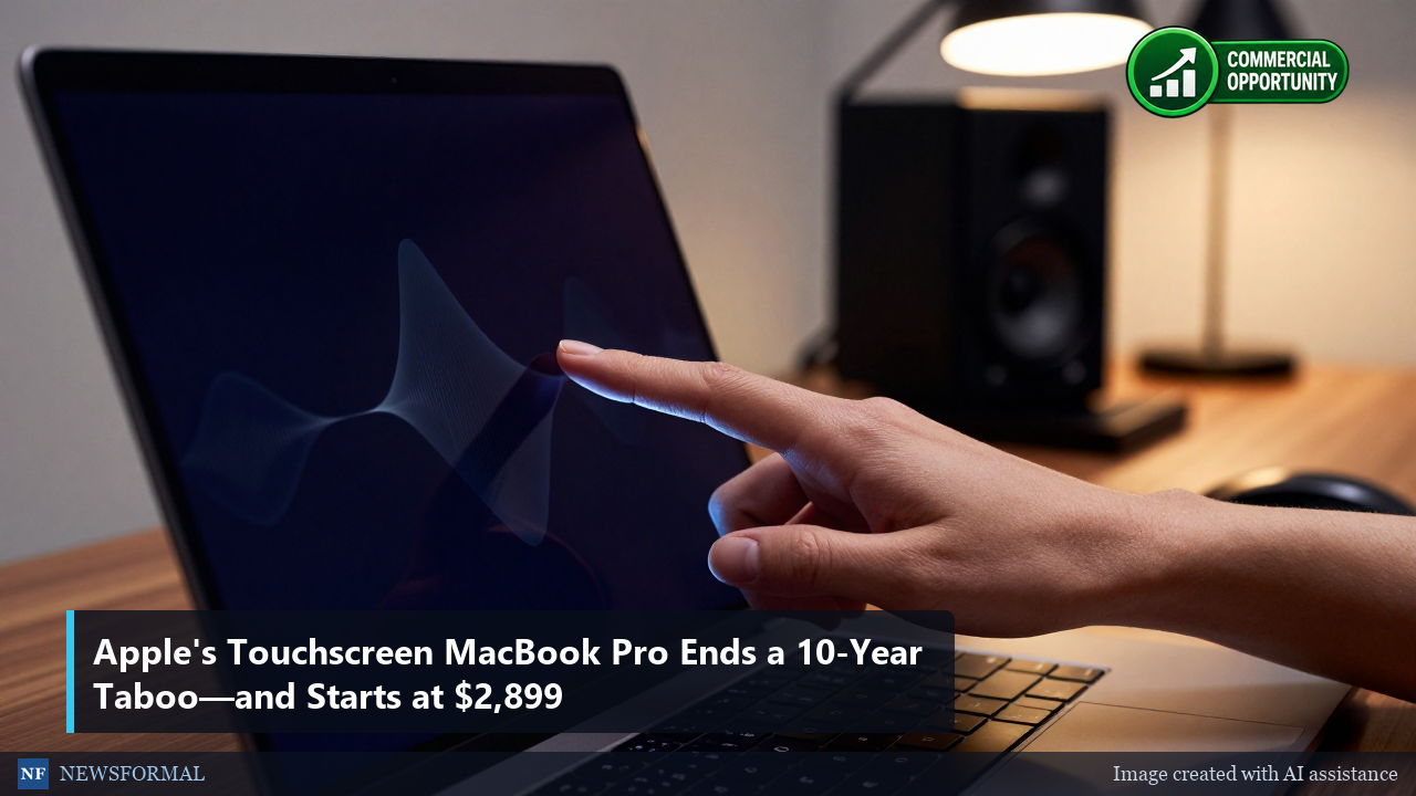 Apple's Touchscreen MacBook Pro Ends a 10-Year Taboo—and Starts at $2,899