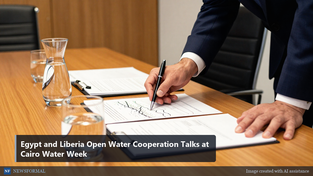 Egypt and Liberia Open Water Cooperation Talks at Cairo Water Week