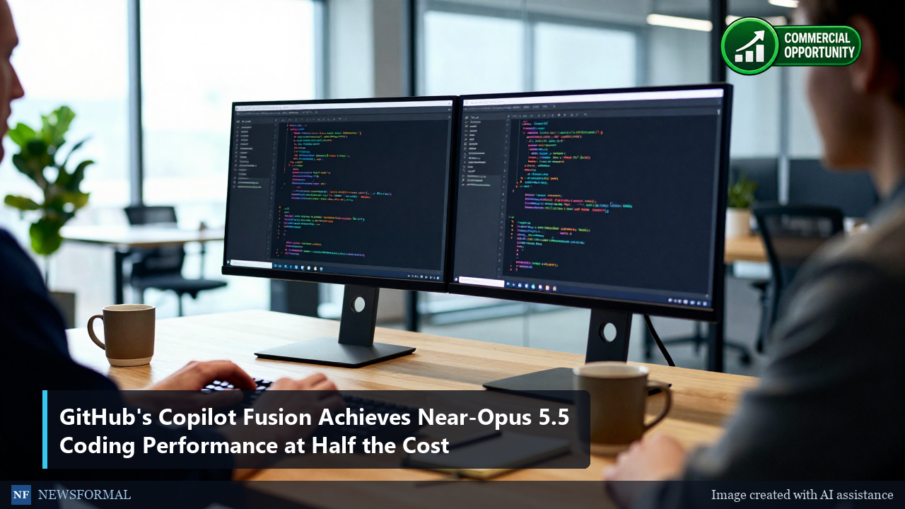 GitHub's Copilot Fusion Achieves Near-Opus 5.5 Coding Performance at Half the Cost
