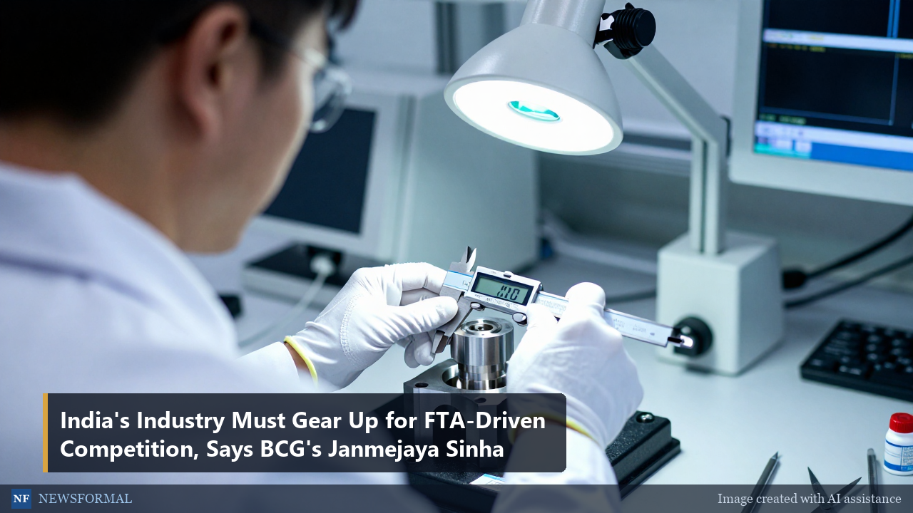 India's Industry Must Gear Up for FTA-Driven Competition, Says BCG's Janmejaya Sinha