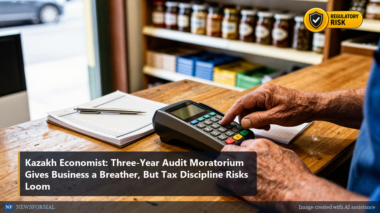 Kazakh Economist: Three-Year Audit Moratorium Gives Business a Breather, But Tax Discipline Risks Loom