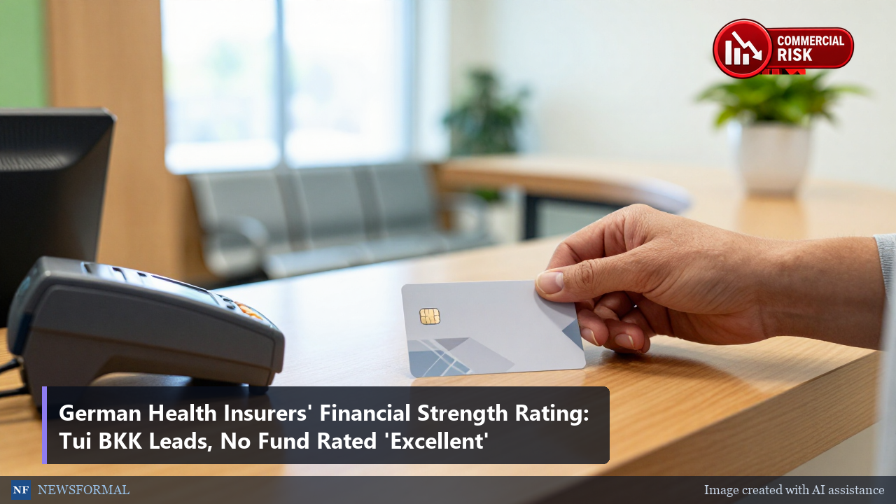 German Health Insurers' Financial Strength Rating: Tui BKK Leads, No Fund Rated 'Excellent'