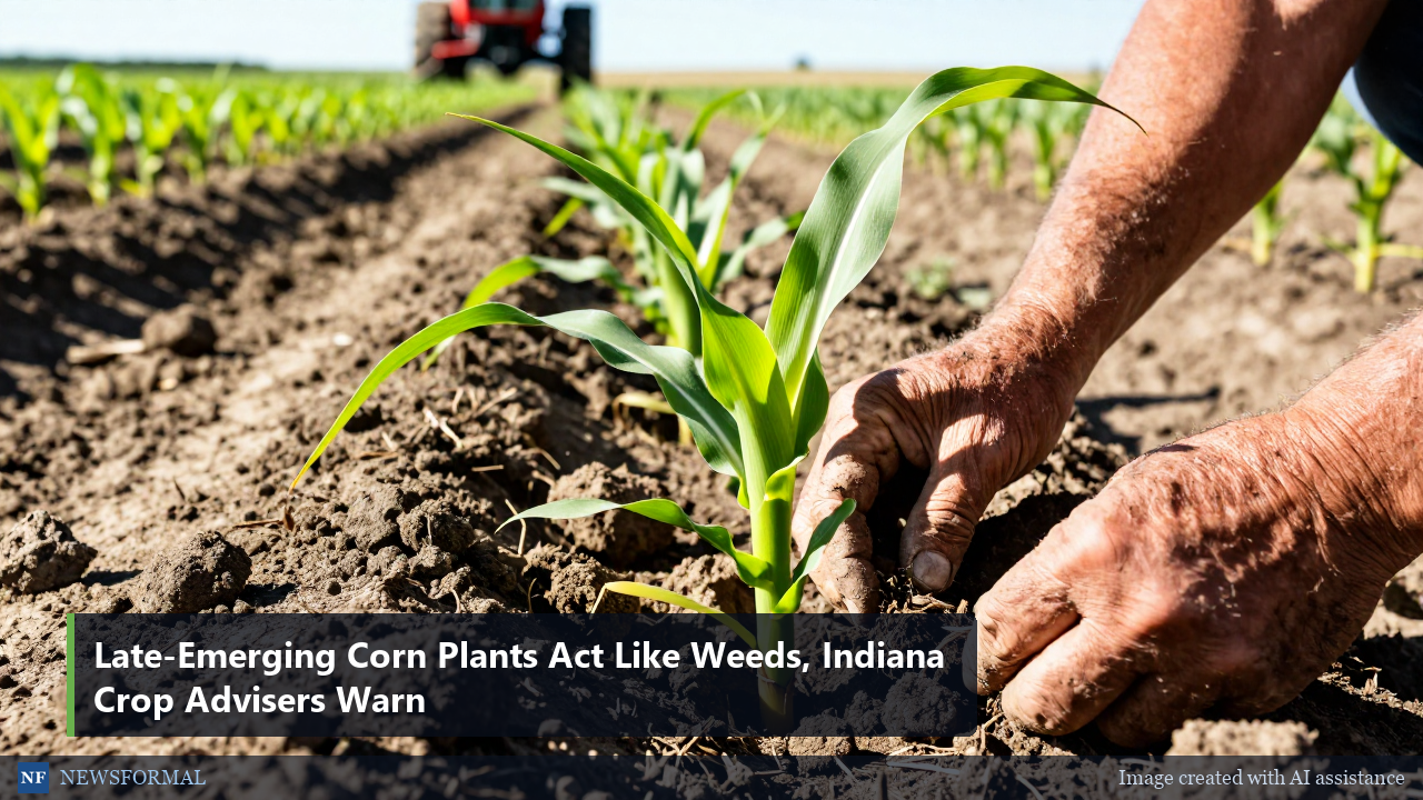 Late-Emerging Corn Plants Act Like Weeds, Indiana Crop Advisers Warn