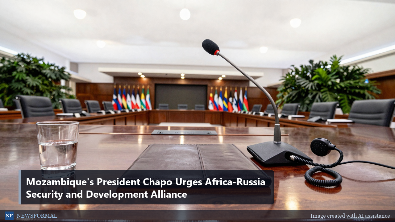 Mozambique's President Chapo Urges Africa-Russia Security and Development Alliance