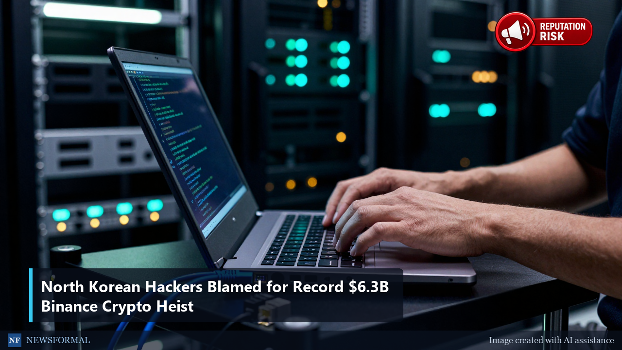 North Korean Hackers Blamed for Record $6.3B Binance Crypto Heist