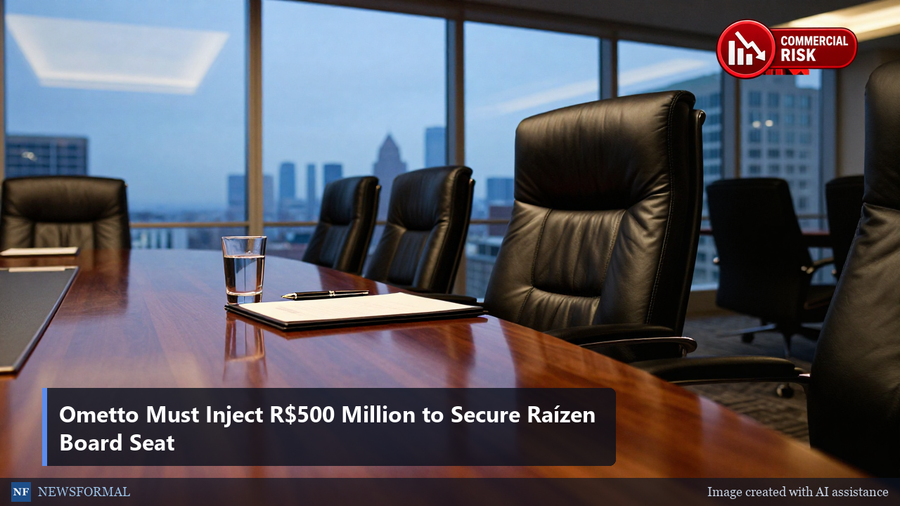 Ometto Must Inject R$500 Million to Secure Raízen Board Seat